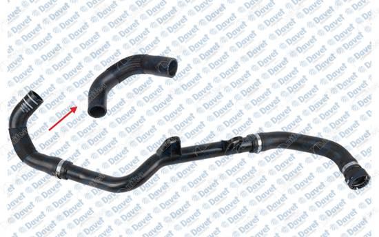 NIFEA 14875 Radyator Ust Hortumu Kucuk Plastik Parca Haric Ducato-Boxer-Jumper Iii 2.2 Jtd 110 - 130 - 150 Hp